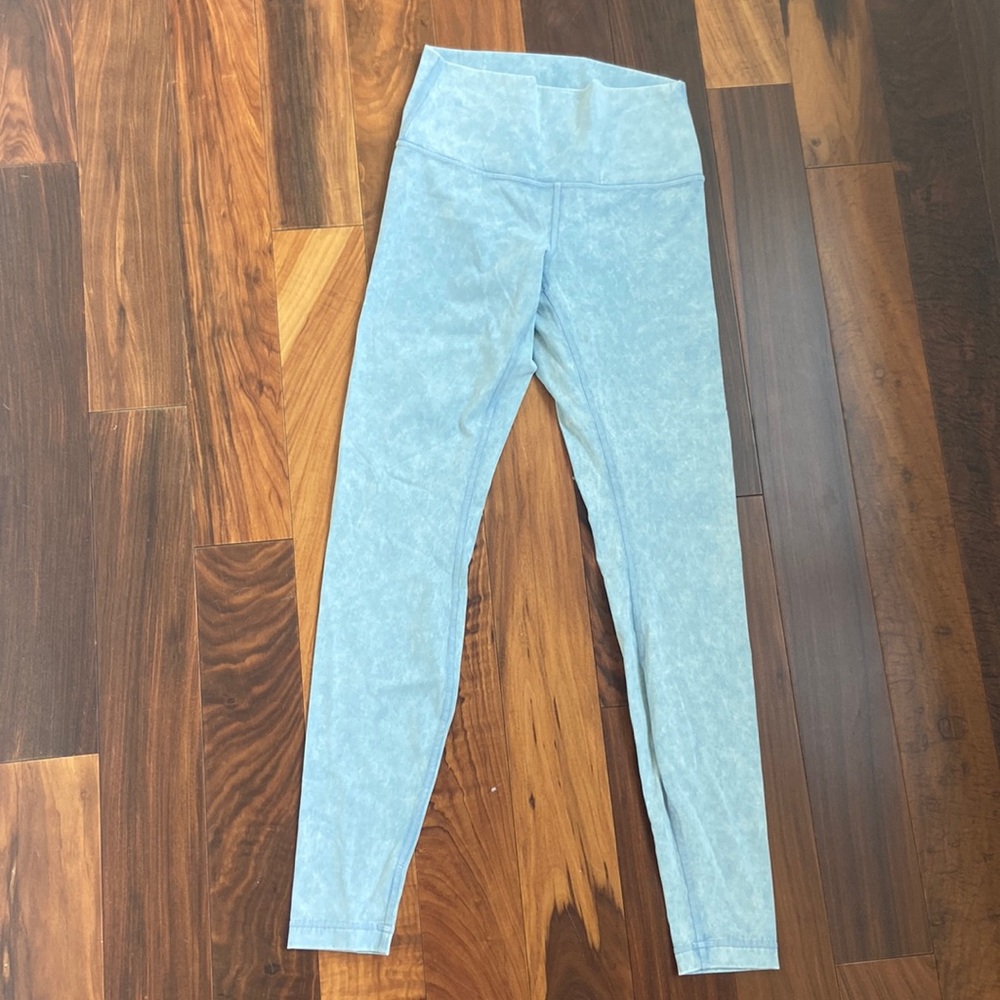 BLUE LULU LEMON LEGGINGS